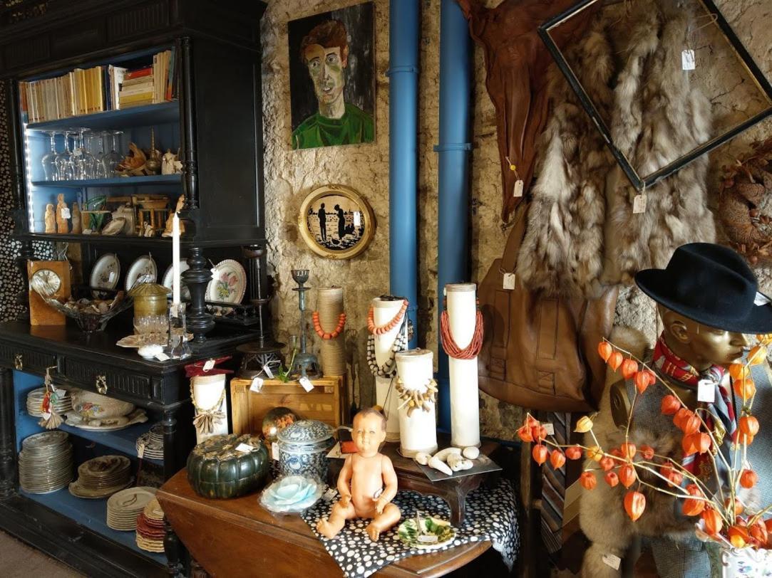 Maison D'Hotes "Les Volets Verts" Et Sa Brocante Ecueille Εξωτερικό φωτογραφία